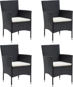 VidaXL 5-delige Tuinset Met Kussens Zwart 21 VidaXL 5-delige Tuinset Met Kussens Zwart -Tuinmeubel Verkoop 1000x1200 3