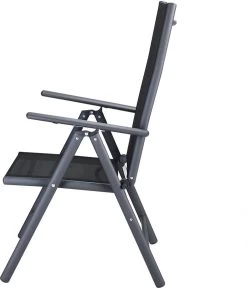 Tuinset 4 + 1 Klapstoelen Tuintafel – Aluminium 80x80cm - Grijs 23 Tuinset 4 + 1 Klapstoelen Tuintafel – Aluminium 80x80cm - Grijs -Tuinmeubel Verkoop 1029x1200