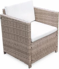 Alice's Garden Loungeset Perugia - 4 Plaatsen - Kleine Tuinset - Wicker - Naturel/beige -Tuinmeubel Verkoop 1040x1200 2
