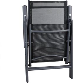 Tuinset 4 + 1 Klapstoelen Tuintafel – Aluminium 80x80cm - Grijs 36 Tuinset 4 + 1 Klapstoelen Tuintafel – Aluminium 80x80cm - Grijs -Tuinmeubel Verkoop 1049x1200 1