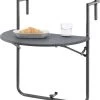 Balkontafel Cicala Inklapbaar 83,5x60x64 Cm Donkergrijs 2 Balkontafel Cicala Inklapbaar 83,5x60x64 Cm Donkergrijs -Tuinmeubel Verkoop 1087x1200