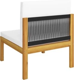 Decoways - 5-delige Loungeset Met Kussens Massief Acaciahout Crèmekleurig -Tuinmeubel Verkoop 1103x1200 4