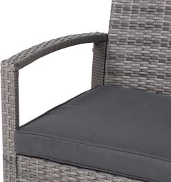 Casaria Polyrattan Loungeset – 2 Stoelen 1 Bank 1 Tafel - Antraciet 23 Casaria Polyrattan Loungeset – 2 Stoelen 1 Bank 1 Tafel - Antraciet -Tuinmeubel Verkoop 1126x1200 2
