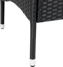 Casaria Tuinbank Polyrattan – 2 Zitter Incl. Tafel & Kussens – Zwart 28 Casaria Tuinbank Polyrattan – 2 Zitter Incl. Tafel & Kussens – Zwart -Tuinmeubel Verkoop 1128x1200 1