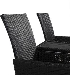 Casaria Tuinbank Polyrattan – 2 Zitter Incl. Tafel & Kussens – Zwart 22 Casaria Tuinbank Polyrattan – 2 Zitter Incl. Tafel & Kussens – Zwart -Tuinmeubel Verkoop 1137x1200 1