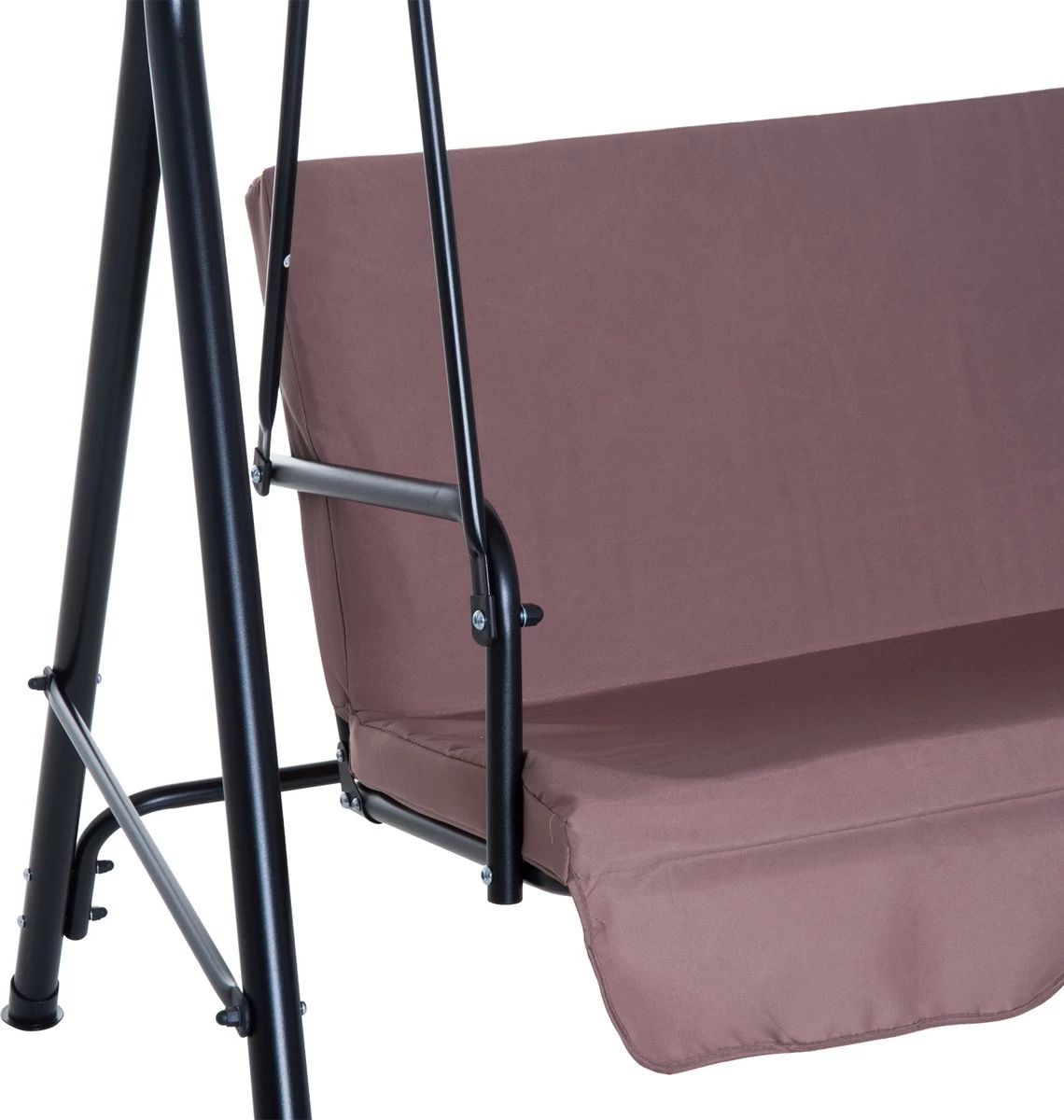 Outsunny Hollywoodschommel 3-zits Tuinschommel Schommelbank Met Dak 3 Kleuren 84A-054 4 Outsunny Hollywoodschommel 3-zits Tuinschommel Schommelbank Met Dak 3 Kleuren 84A-054 - Afbeelding 2