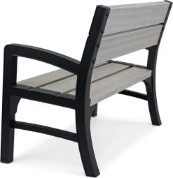 Keter Montero Tuinbank – 2-personen - 120x61x91cm - Grafiet -Tuinmeubel Verkoop 1161x1200
