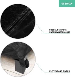 VONROC Premium Tuinbank Beschermhoes – L-vorm - 215/85 X 215/85 X 70cm -Tuinmeubel Verkoop 1163x1200 1