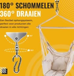 Itstrong® Plafondhaak Ophangsysteem Voor Binnen & Buiten – Ophanghaak Voor Bokszak – Schommel – Schommelstoel – Hangstoel - RVS -Tuinmeubel Verkoop 1166x1200 2