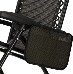 Springos Tuinstoel | Ligstoel | Opvouwbaar | Verstelbaar | Ergonomische Hoofdsteun | Bruin / Zwart -Tuinmeubel Verkoop 1172x1200