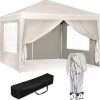 Waterdichte Partytent 3x3 Meter Opvouwbaar Met Zijwanden- Paviljoen Met Zijpanelen - Easy Up - Pop-up Tent Met Haringen, Touw En Anti Slip Poten -Tuinmeubel Verkoop 1183x1200 2