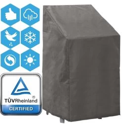 Weersbestendige Beschermhoes Stoel (4 Tot 6 Stapelstoelen) | 66 X 95 X 133/93 Cm (L) | Premium | Waterproof | TÜV Rheinland Gecertificeerd | Hoes Voor Tuin | Waterdicht | Solution Dyed (verkleuring Onmogelijk) | Grijs / Antraciet 17 Weersbestendige Beschermhoes Stoel (4 Tot 6 Stapelstoelen) | 66 X 95 X 133/93 Cm (L) | Premium | Waterproof | TÜV Rheinland Gecertificeerd | Hoes Voor Tuin | Waterdicht | Solution Dyed (verkleuring Onmogelijk) | Grijs / Antraciet -Tuinmeubel Verkoop 1187x1200