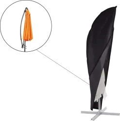 Parasolhoes Voor Zweefparasol - 265 Cm - Zwart - Waterbestendige Hoes Voor Parasol - Parasolhoes Staande Parasol Met Rits -Tuinmeubel Verkoop 1193x1200 4