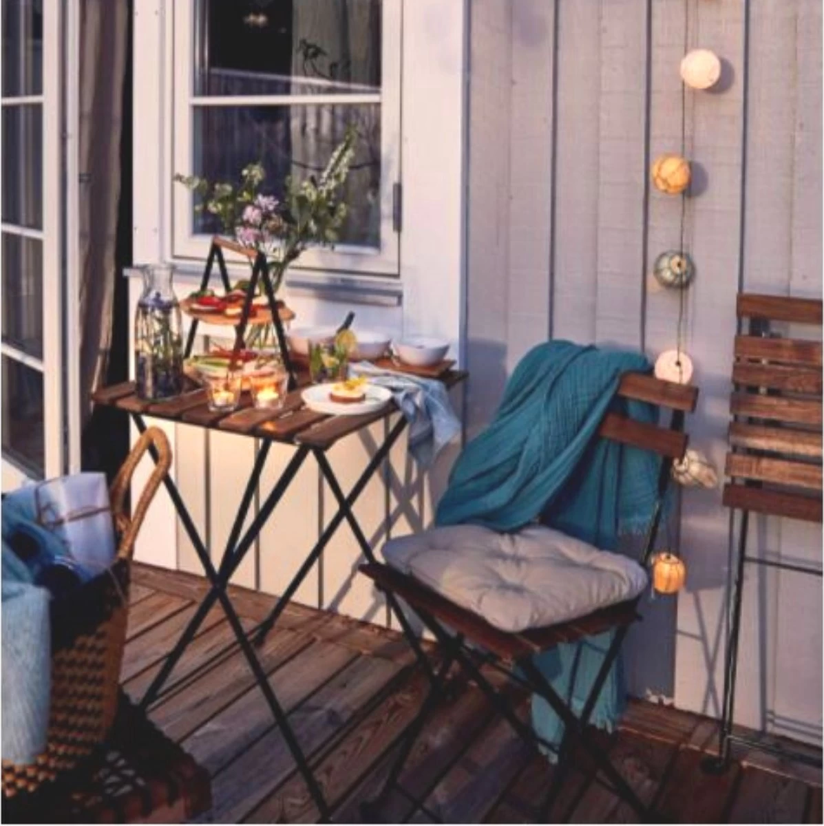 Wooners® Bistroset - Tuintafel Met Twee Stoelen - Metaal En Hout - Zwart 7 Wooners® Bistroset - Tuintafel Met Twee Stoelen - Metaal En Hout - Zwart - Afbeelding 5