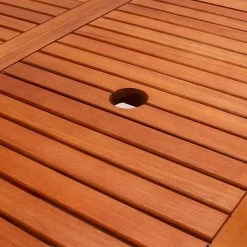 Merkloos Tuintafel Acaciahout - 160x85x75cm - FSC-gecertificeerd 13 Merkloos Tuintafel Acaciahout - 160x85x75cm - FSC-gecertificeerd -Tuinmeubel Verkoop 1198x1200 6