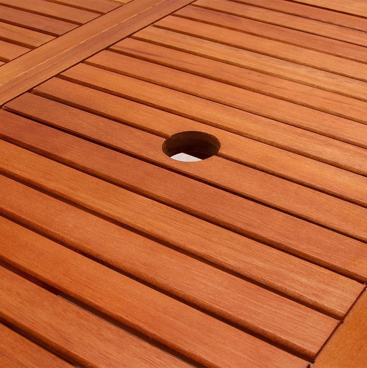 Merkloos Tuintafel Acaciahout - 160x85x75cm - FSC-gecertificeerd 6 Merkloos Tuintafel Acaciahout - 160x85x75cm - FSC-gecertificeerd - Afbeelding 4