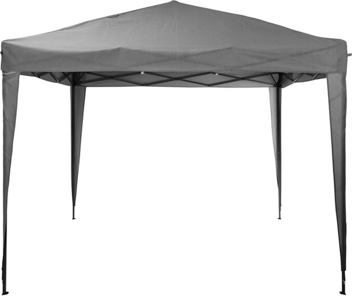 Ambiance Easy-up Partytent - 3x3m - Opvouwbaar - Grijs 3 Ambiance Easy-up Partytent - 3x3m - Opvouwbaar - Grijs