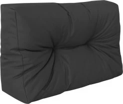 Palletkussen Comfort Waterafstotend Halve Pallet Zwart 60x40x10/20cm -Tuinmeubel Verkoop 1200x1019