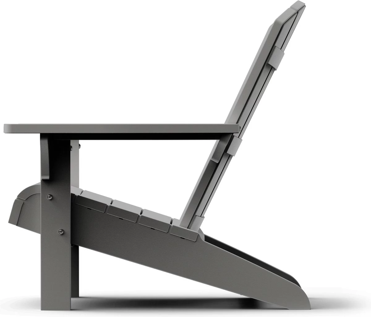 Keter Troy Adirondack Tuinstoel - Set Van 2 - 81x80x96,5cm - Lichtgrijs 6 Keter Troy Adirondack Tuinstoel - Set Van 2 - 81x80x96,5cm - Lichtgrijs - Afbeelding 4