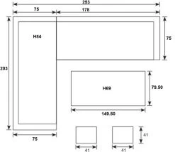 Merkloos Rivièra | Loungeset Hoekset Dining Set Tuinset | Wicker | Hoekbank, Hoge Tuintafel, 2 Hockers | 6 Zitplaatsen -Tuinmeubel Verkoop 1200x1040 3