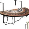 Tectake - Balkontafel Mozaïek Klapbaar - 402774 -Tuinmeubel Verkoop 1200x1060 1
