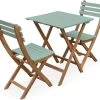 Alice's Garden Bistroset Barcelona - 2 Zitplaatsen - Acacia - Groengrijs -Tuinmeubel Verkoop 1200x1060 3