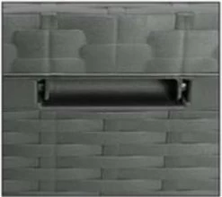 Verrijdbare Tuinkussen Opbergbox - Rattan Look - Zwart - 350 Liter -Tuinmeubel Verkoop 1200x1071 2