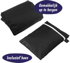Merkloos Parasolhoes Met Rits En Trekkoord – Beschermhoes Voor Zweefparasol & Staande Parasol – Waterdicht Afdekhoes – Hoes Voor Hangparasol – Inclusief Opberghoes – Zwart - 205 Cm -Tuinmeubel Verkoop 1200x1079 1