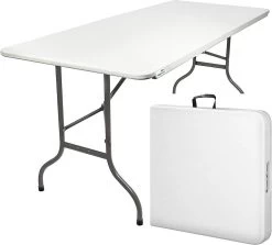 MaxxGarden Klaptafel - Inklapbare Tafel - Opvouwbare Tuintafel - Weerbestendig - Inclusief Handvat - 180x70x74 13 MaxxGarden Klaptafel - Inklapbare Tafel - Opvouwbare Tuintafel - Weerbestendig - Inclusief Handvat - 180x70x74 -Tuinmeubel Verkoop 1200x1085 1