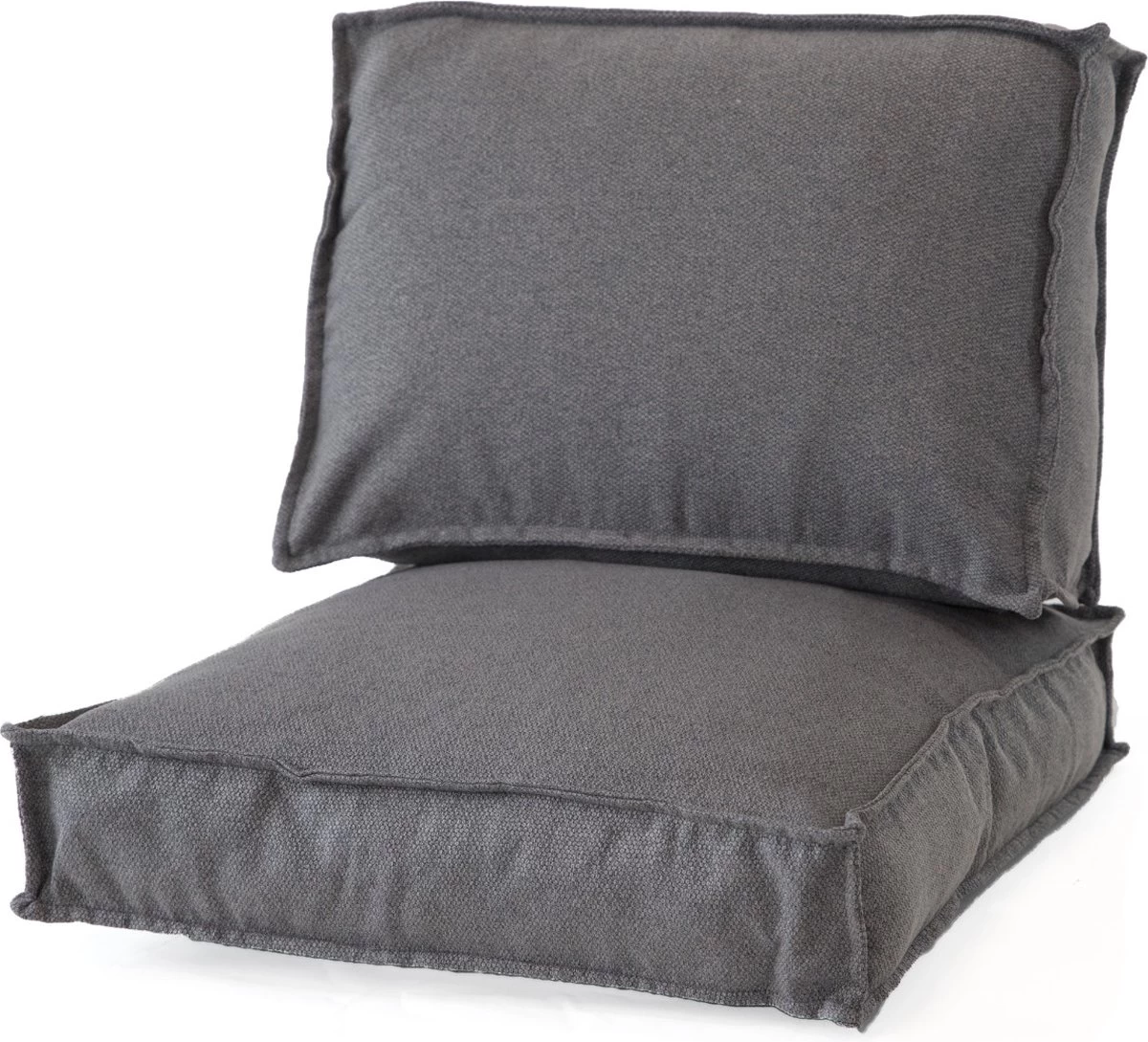 2L Home & Garden Loungekussen Metro Lounge Grijs - 60 X 60cm 7 2L Home & Garden Loungekussen Metro Lounge Grijs - 60 X 60cm - Afbeelding 5