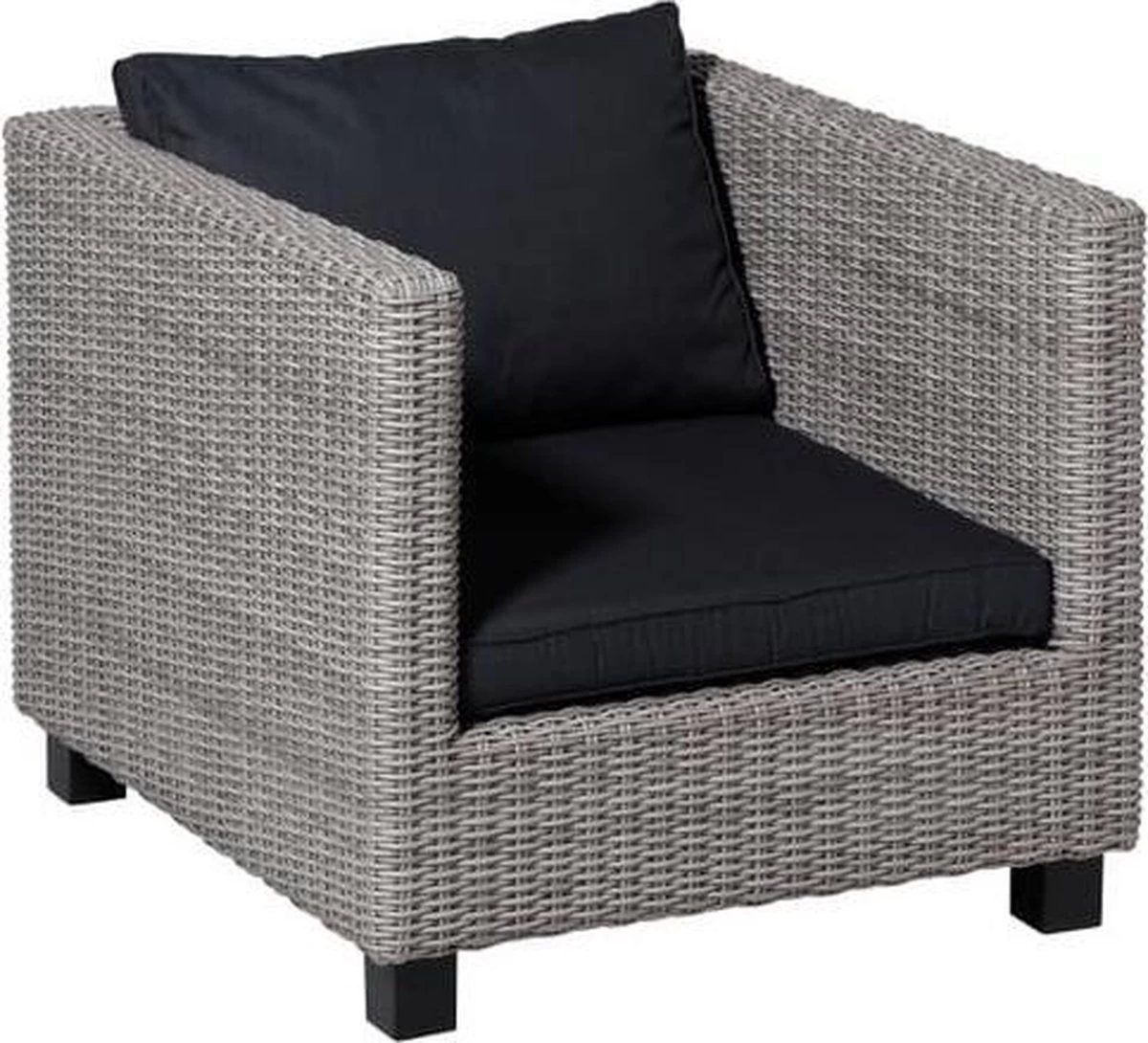 Madison Basic Black Los Zitkussen 60x60cm Voor Loungeset En Tuinbank 6 Madison Basic Black Los Zitkussen 60x60cm Voor Loungeset En Tuinbank - Afbeelding 4