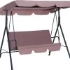 Outsunny Hollywoodschommel 3-zits Tuinschommel Schommelbank Met Dak 3 Kleuren 84A-054 -Tuinmeubel Verkoop 1200x1116