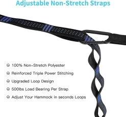 Fuegobird Hangmat Dubbele En Enkele Draagbare Hangmat Met Boomtouwen, Lichtgewicht Nylon Parachute-hangmatten Camping -Tuinmeubel Verkoop 1200x1118 3