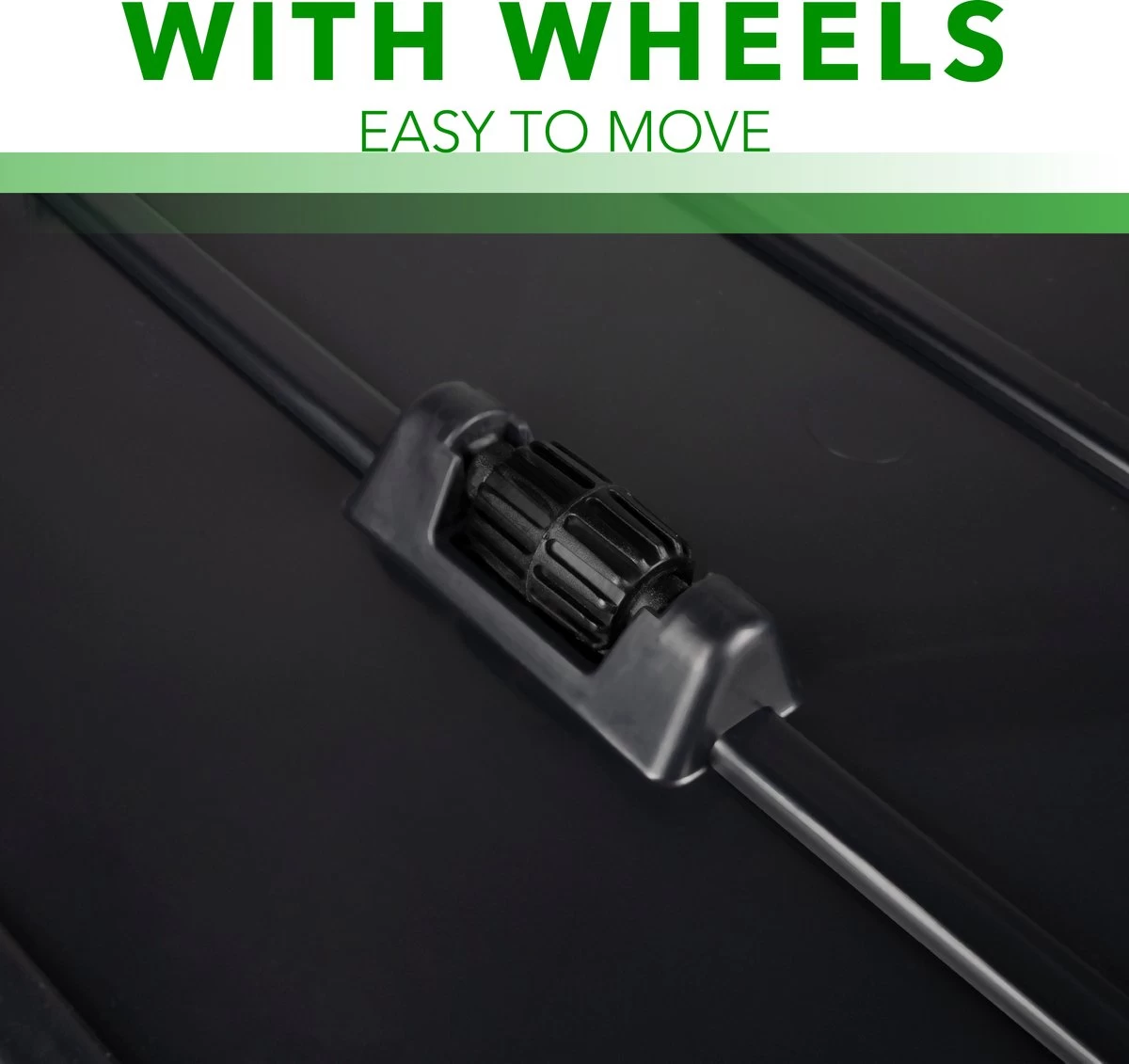 Opbergbox 310L UV-Bestendig Weerbestendig Wielen Tuinbox Rotan-look Antraciet 9 Opbergbox 310L UV-Bestendig Weerbestendig Wielen Tuinbox Rotan-look Antraciet - Afbeelding 7