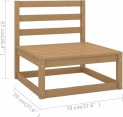 VidaXL 5-delige Loungeset Met Kussens Massief Grenenhout -Tuinmeubel Verkoop 1200x1138 3