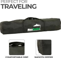 MaxxGarden Easy-up Partytent - 3x3m - Standaard - Waterdicht - Opvouwbaar - Inclusief Draagtas - Zwart -Tuinmeubel Verkoop 1200x1146 4