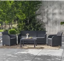 Keter Tuinbank 2-zits Rosalie Grafietkleurig -Tuinmeubel Verkoop 1200x1147 1