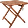 Casaria Bijzettafel Acacia Hout- Inklapbaar - 70x70x73 Cm Bruin -Tuinmeubel Verkoop 1200x1147 2