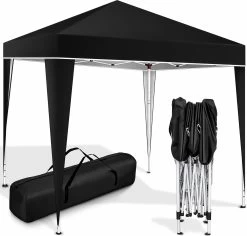 Coazy Waterdichte Partytent 3x3 Meter Opvouwbaar - Paviljoen - Easy Up - Pop-up Tent Met Haringen, Touw En Anti Slip Poten - Waterdicht - Partytenten Weerbestendig