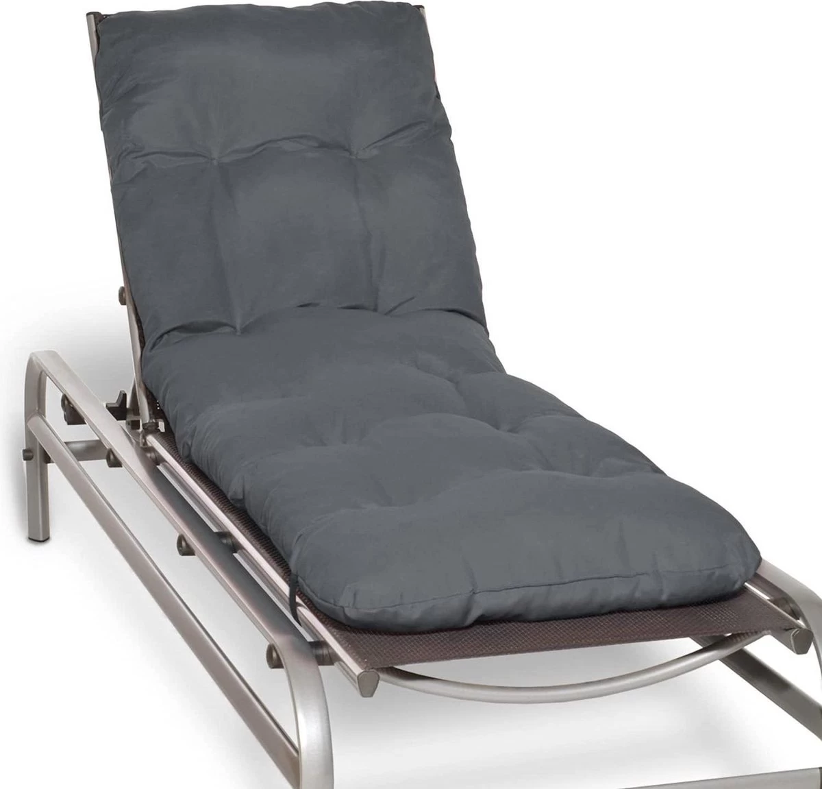 Beautissu Flair RL – Ligbedkussen Tuinkussen Ligstoel – Zonnebed Kussen Voor Tuin Meubelen 190x60x8 Cm Antraciet 3 Beautissu Flair RL – Ligbedkussen Tuinkussen Ligstoel – Zonnebed Kussen Voor Tuin Meubelen 190x60x8 Cm Antraciet