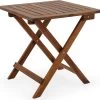 Merkloos EezyLife Houten Bijzettafel - 46x46x46cm - Acacia Hout - Tuintafel -Tuinmeubel Verkoop 1200x1152 4