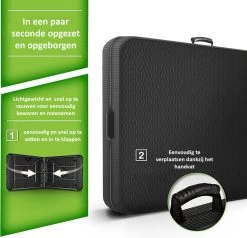 Sens Design Tuintafel Kunststof - Campingtafel Inklapbaar - Rotan-Look 11 Sens Design Tuintafel Kunststof - Campingtafel Inklapbaar - Rotan-Look -Tuinmeubel Verkoop 1200x1155 2