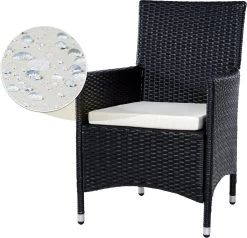 Tectake - Tuinmeubelset - 8 Persoons - Zwart 10 Tectake - Tuinmeubelset - 8 Persoons - Zwart -Tuinmeubel Verkoop 1200x1156 6