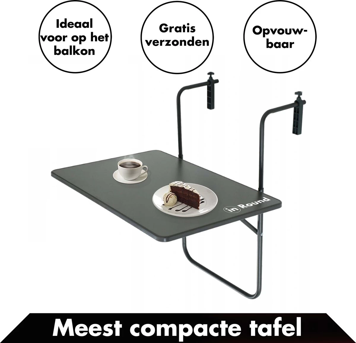 Balkontafel Inklapbaar – Zwart – 60 X 60 X 70 Cm – Hout Balkontafeltje Hangend Balkonbar Balkontafels Opklapbaar Hangtafel Balcony Table – Ophangbaar Voor Aan Het Balkon – Vouwtafel Wandtafel Inklapbare Tafel – Bijzettafel – Buiten Tafeltje Klaptafel 3 Balkontafel Inklapbaar – Zwart – 60 X 60 X 70 Cm – Hout Balkontafeltje Hangend Balkonbar Balkontafels Opklapbaar Hangtafel Balcony Table – Ophangbaar Voor Aan Het Balkon – Vouwtafel Wandtafel Inklapbare Tafel – Bijzettafel – Buiten Tafeltje Klaptafel