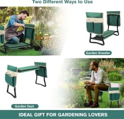 Uten - Kniebankje Tuin - Knie Steun - Tuinkruk Inklapbaar - Kniesteun Tuinieren - Kniekussen - Tot 150 Kg - Groen 25 Uten - Kniebankje Tuin - Knie Steun - Tuinkruk Inklapbaar - Kniesteun Tuinieren - Kniekussen - Tot 150 Kg - Groen -Tuinmeubel Verkoop 1200x1158 1