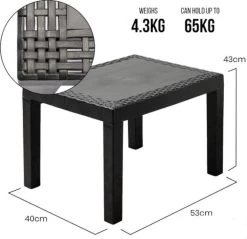 Pro Garden - Tuinset 5-delig Met Kussens -Tuinmeubel Verkoop 1200x1160 4