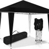Sens Design Partytent Opvouwbaar - 3 X 3m - Zwart -Tuinmeubel Verkoop 1200x1161 1