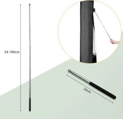 Kingsleeve Parasolhoes Tot Ø 330cm - Weerbestendig Robuust - Grijs -Tuinmeubel Verkoop 1200x1163