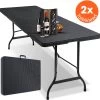 Lenx Klaptafel - Inklapbare Tafel - Opvouwbare Tuintafel - Vouwtafel - Inclusief Handvat En 2 Tafelkleden - 180x75x74cm - 6 Tot 8 Personen 2 Lenx Klaptafel - Inklapbare Tafel - Opvouwbare Tuintafel - Vouwtafel - Inclusief Handvat En 2 Tafelkleden - 180x75x74cm - 6 Tot 8 Personen -Tuinmeubel Verkoop 1200x1179