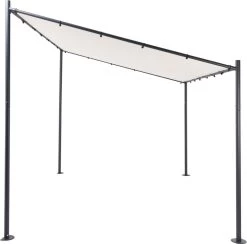 SORARA® Milano Overkapping / Paviljoen - Zand - 285 X 400 Cm. -Tuinmeubel Verkoop 1200x1186